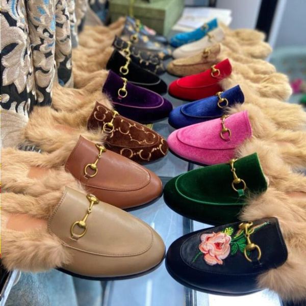 women princetown loafers pattern winter sandals slippers wool slipper warm metal leather buckle men embroidery half autumn classic slid taim, Black
women princetown loafers pattern winter sandals slippers wool slipper warm metal leather buckle men embroidery half autumn classic slid taim, Black