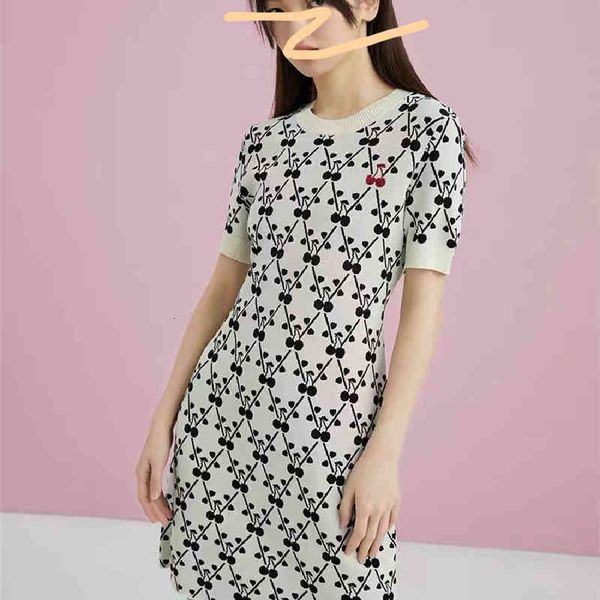 casual dresses summer french style small fragrance short sleeved knitted dress womanly cherry blossom skirt, Black;gray
casual dresses summer french style small fragrance short sleeved knitted dress womanly cherry blossom skirt, Black;gray