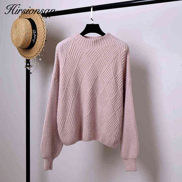 women sweater hirsionsan pull femme 2019 winter autumn oversized knitted cashmere sweater women lantern sl t220824, White;black
women sweater hirsionsan pull femme 2019 winter autumn oversized knitted cashmere sweater women lantern sl t220824, White;black