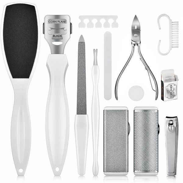 pedicure tools kit stainless foot pedicure cutter callus dead skin pellet remover toe separator manicure and pedicure feet caren
pedicure tools kit stainless foot pedicure cutter callus dead skin pellet remover toe separator manicure and pedicure feet caren