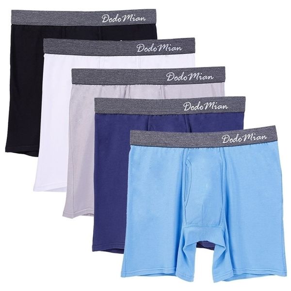 long leg boxers 5pcslot cotton boxer for men underwear uconvex long boxer with fly solid euus plus size pouch underpants y200415, Black;white
long leg boxers 5pcslot cotton boxer for men underwear uconvex long boxer with fly solid euus plus size pouch underpants y200415, Black;white
