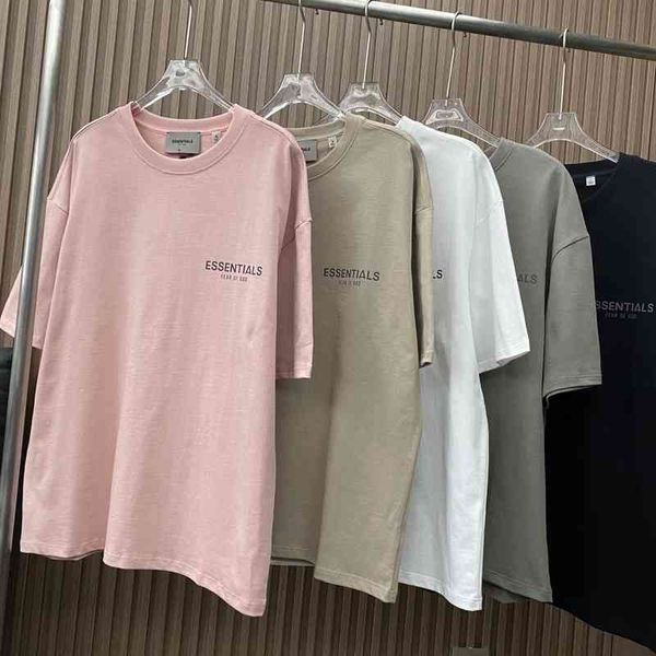 2022 summer new fog multi thread small letter printed men's women's round neck half sleeve casual loose short t-shirteuropean amer, White
2022 summer new fog multi thread small letter printed men's women's round neck half sleeve casual loose short t-shirteuropean amer, White