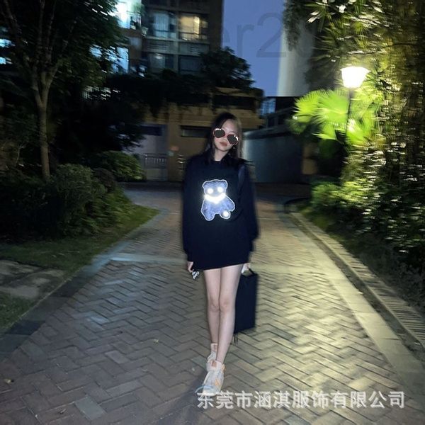 women's t-shirt designer trendy w11 classic retro bear loose edition men's and women's letter printed round neck long sleeve, White
women's t-shirt designer trendy w11 classic retro bear loose edition men's and women's letter printed round neck long sleeve, White