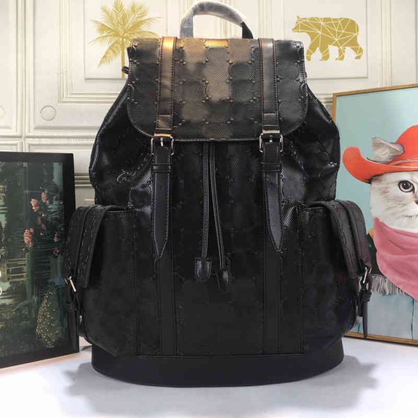 men women backpack shoulder bag handbag classic letter genuine leather black color backpacks large capacity travel duffle bags
men women backpack shoulder bag handbag classic letter genuine leather black color backpacks large capacity travel duffle bags