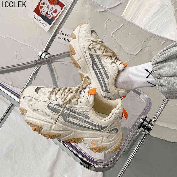 2022 women chunky dad sneakers thick bottom platform vulcanize casual running shoes for woman autumn winter female shoes y220526, Black
2022 women chunky dad sneakers thick bottom platform vulcanize casual running shoes for woman autumn winter female shoes y220526, Black