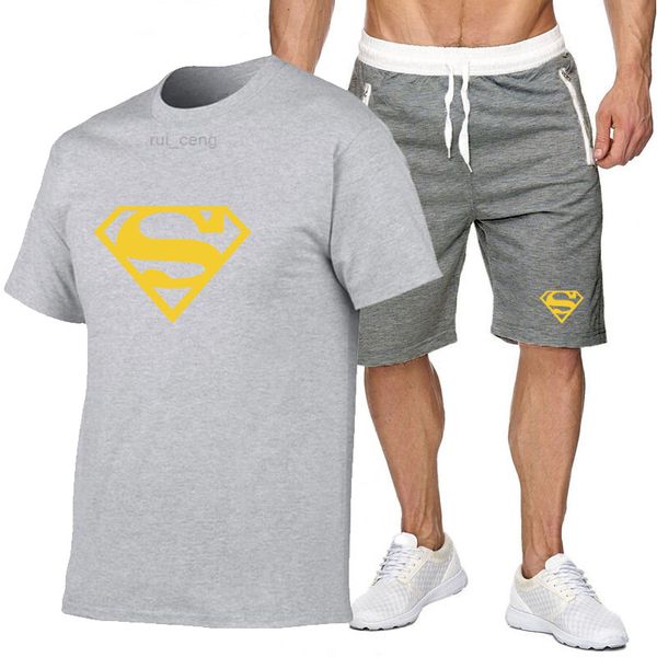 designer tshirt men black tracksuits spring and summer 2 pieces set men's printed round neck casual t shirt fitness exercise jogging sh, Gray
designer tshirt men black tracksuits spring and summer 2 pieces set men's printed round neck casual t shirt fitness exercise jogging sh, Gray