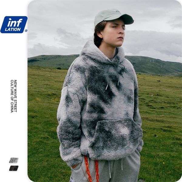 inflation men's lamb hoodies streetwear winter fleece warm hoodies men hip hop oversized tie dye hoodies for couple 1411w 201126, Black
inflation men's lamb hoodies streetwear winter fleece warm hoodies men hip hop oversized tie dye hoodies for couple 1411w 201126, Black