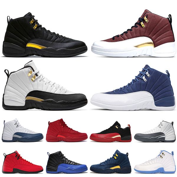 designer men jumpman 12 12s black taxi basketball shoes game ball machigan gym red french blue fiba dark grey concord indigo ow white sneake
designer men jumpman 12 12s black taxi basketball shoes game ball machigan gym red french blue fiba dark grey concord indigo ow white sneake