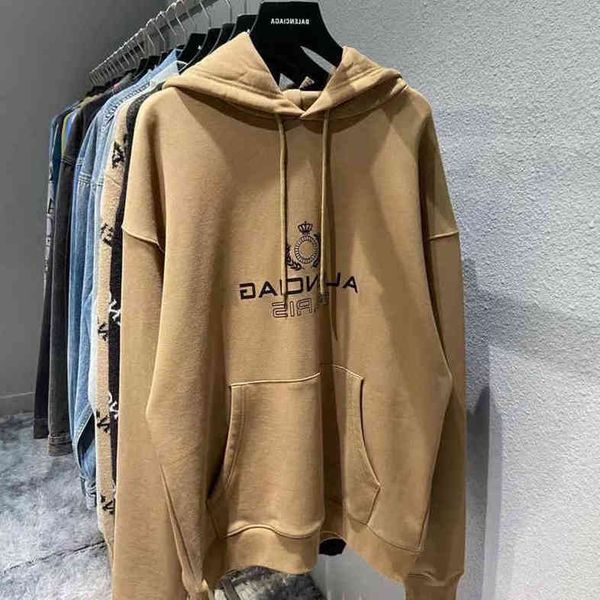 designer autumn winter balenciga balancigas hoodie classic trendy brand ears of wheat lettering print solid color loose for men and women lo, Black
designer autumn winter balenciga balancigas hoodie classic trendy brand ears of wheat lettering print solid color loose for men and women lo, Black