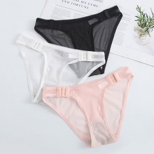 women female mesh panties hook style adjustable lace briefs underwear ladies low-rise intimates seamless solid color, Black;pink
women female mesh panties hook style adjustable lace briefs underwear ladies low-rise intimates seamless solid color, Black;pink