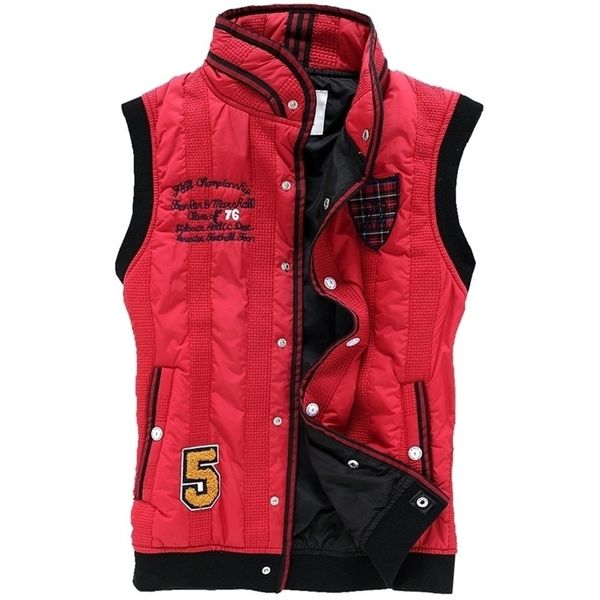 style men's stand collar keep warm thicken slim casual vests vest for winter youth trend big plus size m-4xl 3 colors 201127, Black;white
style men's stand collar keep warm thicken slim casual vests vest for winter youth trend big plus size m-4xl 3 colors 201127, Black;white