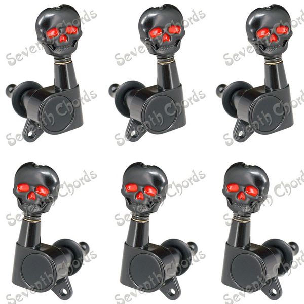 a set skull head sealed-gear guitar tuning pegs tuners machine heads for folk acoustic electric guitar
a set skull head sealed-gear guitar tuning pegs tuners machine heads for folk acoustic electric guitar