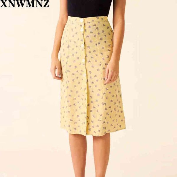 xnwmnz za retro floral print women skirt breasted buttoned laceup slim high waist temperament lady summer vadim. 210513, Black
xnwmnz za retro floral print women skirt breasted buttoned laceup slim high waist temperament lady summer vadim. 210513, Black