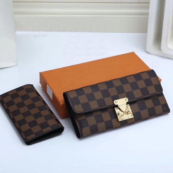 luxurys designers genuine l quality wallet original box card holder damier checked flower fashion classic, Red;black
luxurys designers genuine l quality wallet original box card holder damier checked flower fashion classic, Red;black