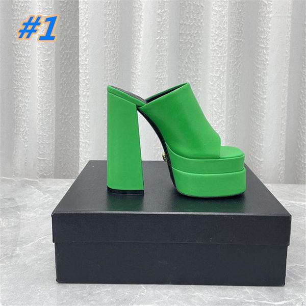 2022 thick heels platform dress shoes women's unique designer dress party sandals slippers sizes 35-42281p, Black
2022 thick heels platform dress shoes women's unique designer dress party sandals slippers sizes 35-42281p, Black