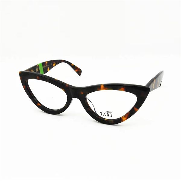 james tart 234 optical eyeglasses for retro style anti-blue light lens plate cat eye full frame with box, White;black
james tart 234 optical eyeglasses for retro style anti-blue light lens plate cat eye full frame with box, White;black
