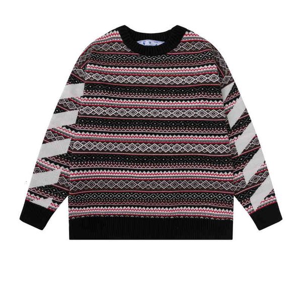 men's hoodies sweatshirts autumn winter off classic handshake pattern knitted sweater for men and women, Black
men's hoodies sweatshirts autumn winter off classic handshake pattern knitted sweater for men and women, Black
