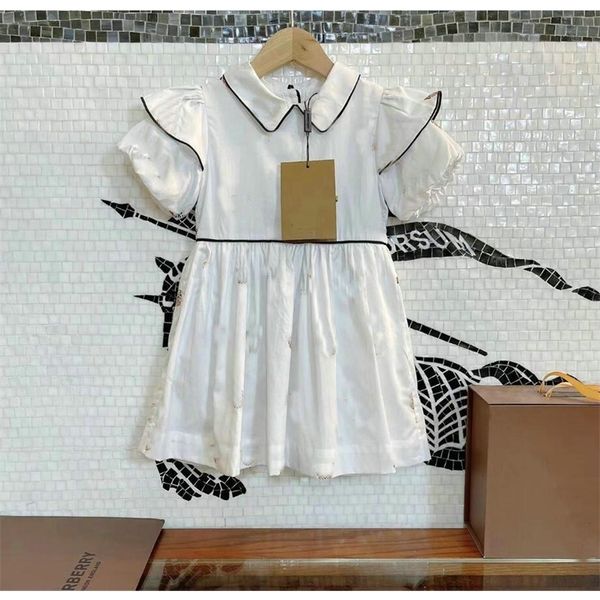 summer 100% cottone white kids girls dress clothes european and american style princess dresses 220521, Red;yellow
summer 100% cottone white kids girls dress clothes european and american style princess dresses 220521, Red;yellow