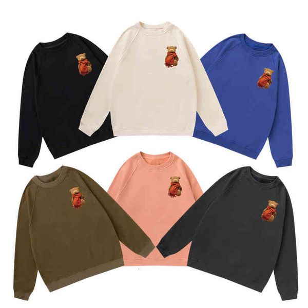 men's hoodies & sweatshirts spring loose casual cartoon towel bear printed terry round neck pullover long sleeved sweater for men and w, Black
men's hoodies & sweatshirts spring loose casual cartoon towel bear printed terry round neck pullover long sleeved sweater for men and w, Black