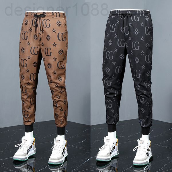 men's pants designer casual pants men's spring and autumn thin leggings sportswear trend printed pai gowns o8bf, Black
men's pants designer casual pants men's spring and autumn thin leggings sportswear trend printed pai gowns o8bf, Black