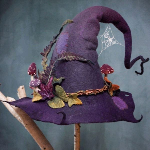 caps hats halloween witch hats evil wizard hat halloween party masquerade props wide brim witch peaked hat magic cosplay props hat 220826, Yellow
caps hats halloween witch hats evil wizard hat halloween party masquerade props wide brim witch peaked hat magic cosplay props hat 220826, Yellow