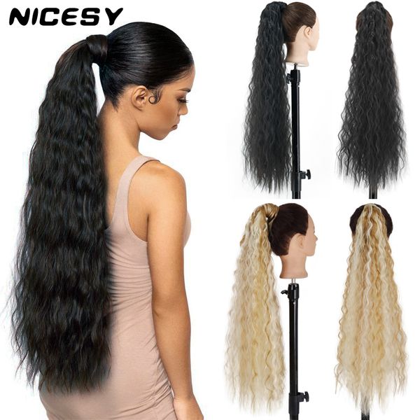 costume accessories synthetic long curly hair corn wavy ponytail hair extension fiber heat-resistant wig ombre brown black curly hair, Silver
costume accessories synthetic long curly hair corn wavy ponytail hair extension fiber heat-resistant wig ombre brown black curly hair, Silver