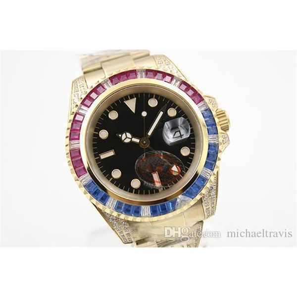 other watches luxury designer seller black dial golden stainless belt whatches blue red diamond irab bezel watch mens wrist, Slivery;black
other watches luxury designer seller black dial golden stainless belt whatches blue red diamond irab bezel watch mens wrist, Slivery;black