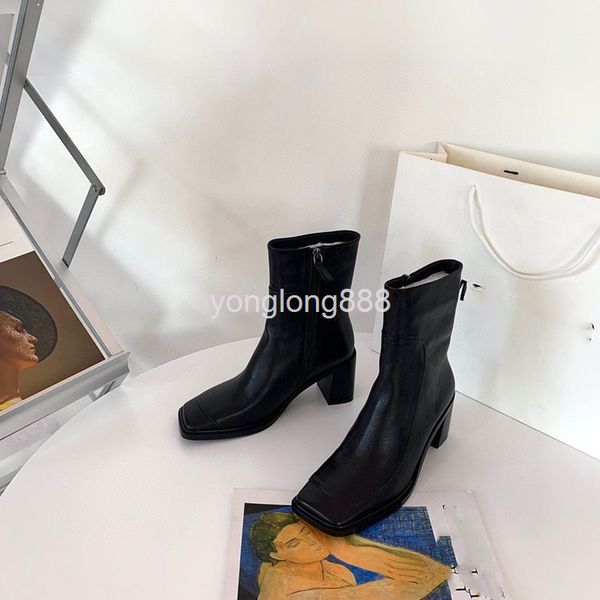 boots martin boots women autumn high heel women's small thin thick patent leather short, Black
boots martin boots women autumn high heel women's small thin thick patent leather short, Black