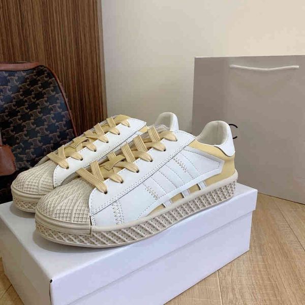 new selin shell head small net red same black and white casual comfortable thick soled sports board shoes
new selin shell head small net red same black and white casual comfortable thick soled sports board shoes