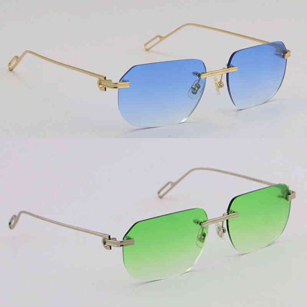 selling fashion metal sunglass uv400 protection rimls 18k gold male and female sun glass shield retro dign eyeglass fram men, White;black
selling fashion metal sunglass uv400 protection rimls 18k gold male and female sun glass shield retro dign eyeglass fram men, White;black