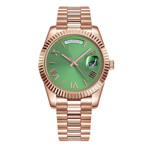 36mm watch mens designer watches for women automatic movement watchs aaa mens fashion rose gold reloj montre de luxe date day green dial, Slivery;golden
36mm watch mens designer watches for women automatic movement watchs aaa mens fashion rose gold reloj montre de luxe date day green dial, Slivery;golden
