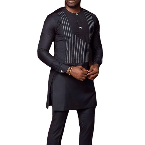 men's tracksuits african men's clothing trousers and striped t-shirts 2-piece set summer sweatshirt 2022 -4xlmen's, Gray
men's tracksuits african men's clothing trousers and striped t-shirts 2-piece set summer sweatshirt 2022 -4xlmen's, Gray