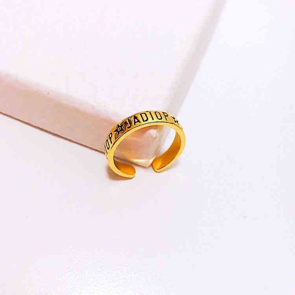 plain ring 2022 letter drop black glue ring adjustable simple fashion ring female, Silver
plain ring 2022 letter drop black glue ring adjustable simple fashion ring female, Silver