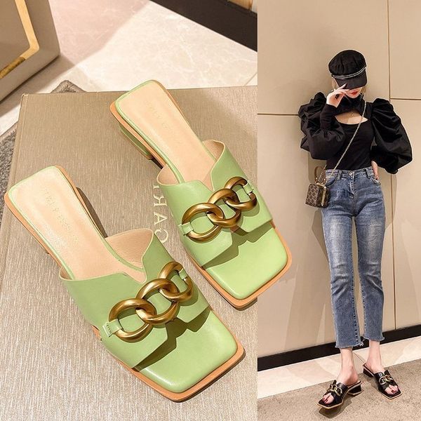 sandals and slippers are fashionable for women to wear out in summer 2022. the new net red medium heel fairy style fake seaside one word, Black
sandals and slippers are fashionable for women to wear out in summer 2022. the new net red medium heel fairy style fake seaside one word, Black