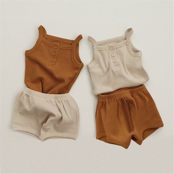 boy girl clothes summer soft cotton solid tee and shorts tracksuit born baby clothing sets 220622, Blue
boy girl clothes summer soft cotton solid tee and shorts tracksuit born baby clothing sets 220622, Blue
