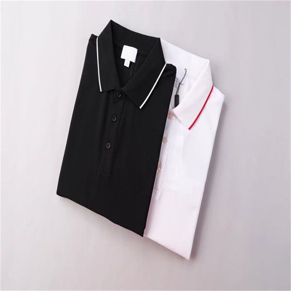 fashion summer new t shirt polo shirts luxury italy stylist tees clothing short sleeve casual designer printing mens shirs, White;black
fashion summer new t shirt polo shirts luxury italy stylist tees clothing short sleeve casual designer printing mens shirs, White;black