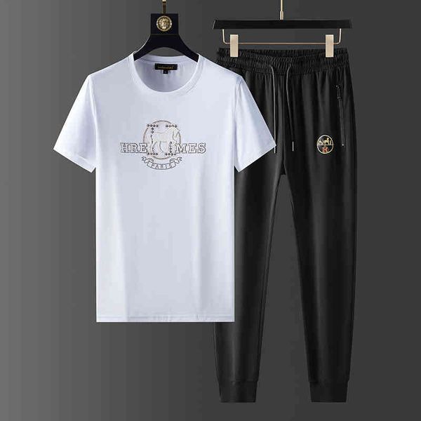 men's tracksuits mercerized cotton round neck men's short sleeve t-shirt fashion slim print european war horse diamond ycf6, Gray
men's tracksuits mercerized cotton round neck men's short sleeve t-shirt fashion slim print european war horse diamond ycf6, Gray