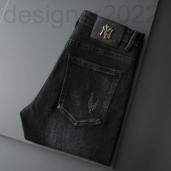 men's jeans designer autumn jeans men's slim fit little feet international special korean embroidery brand spider a6w8, Blue
men's jeans designer autumn jeans men's slim fit little feet international special korean embroidery brand spider a6w8, Blue