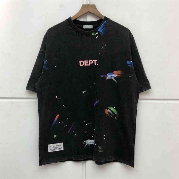 gallerydeptshirt fashion designer summer t-shirts and wo splash letter printed half vintage t-shirt men's sleeve short t-shirt, White;black
gallerydeptshirt fashion designer summer t-shirts and wo splash letter printed half vintage t-shirt men's sleeve short t-shirt, White;black