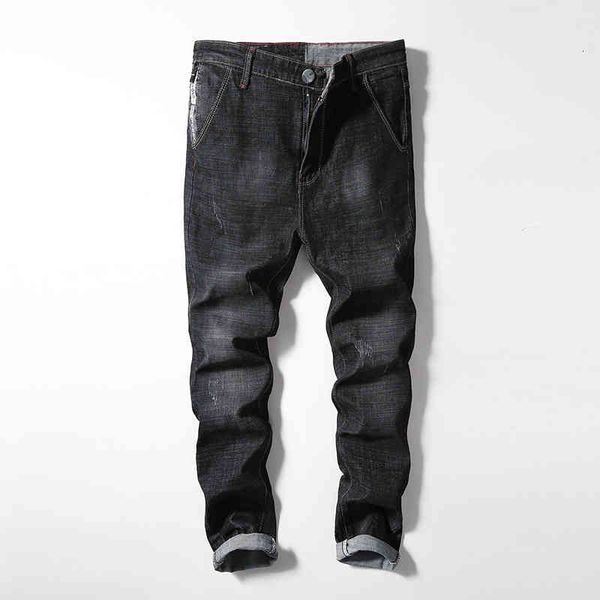 men's jeans autumn teen casual men's jeans slim pants korean version of the elastic feet male trousers d2o0, Blue
men's jeans autumn teen casual men's jeans slim pants korean version of the elastic feet male trousers d2o0, Blue