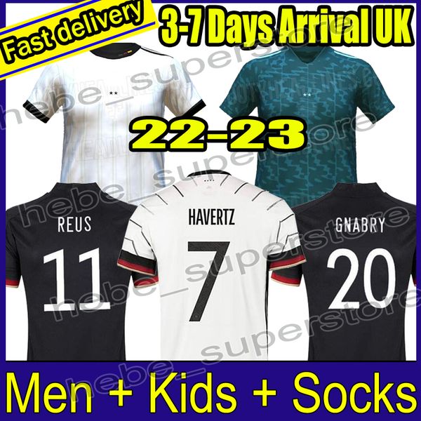 2022 2023 havertz gnabry sane 2021 22 soccer jersey musiala werner kimmich hummels kroos neuhaus goretzka reus football shirts men kids kit, Black
2022 2023 havertz gnabry sane 2021 22 soccer jersey musiala werner kimmich hummels kroos neuhaus goretzka reus football shirts men kids kit, Black
