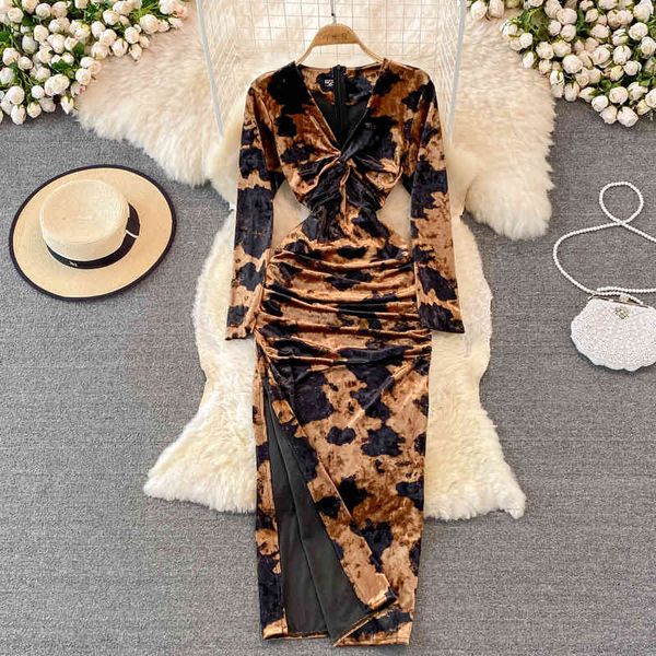 casual dresses leopard print dress winter style temperament kink v-neck fold fork medium length slim wrap hip skirt vghu, Black;gray
casual dresses leopard print dress winter style temperament kink v-neck fold fork medium length slim wrap hip skirt vghu, Black;gray