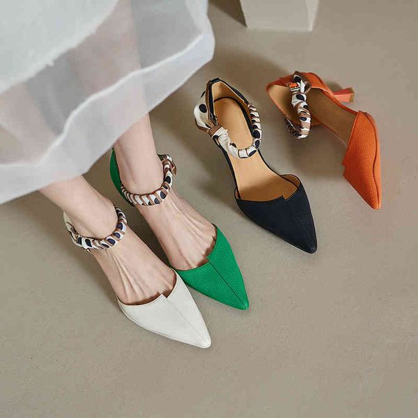 sandals pointed thin heel shallow mouth wrap head ribbon high-ed sandals summer simple korean style wrap temperament fiin, Black
sandals pointed thin heel shallow mouth wrap head ribbon high-ed sandals summer simple korean style wrap temperament fiin, Black