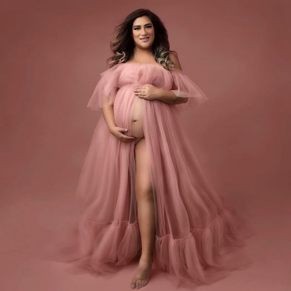off the shoulder maternity pshoot prom dresses for women bridal wrap front slit pregnant p pgraphy robes floor length, Black
off the shoulder maternity pshoot prom dresses for women bridal wrap front slit pregnant p pgraphy robes floor length, Black