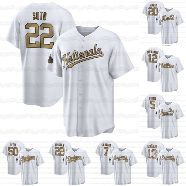 2022 national league all-star baseball jersey juan soto pete alonso mookie betts ronald acuna jr. max fried trea turner kyle schwarber alber, Black;red
2022 national league all-star baseball jersey juan soto pete alonso mookie betts ronald acuna jr. max fried trea turner kyle schwarber alber, Black;red