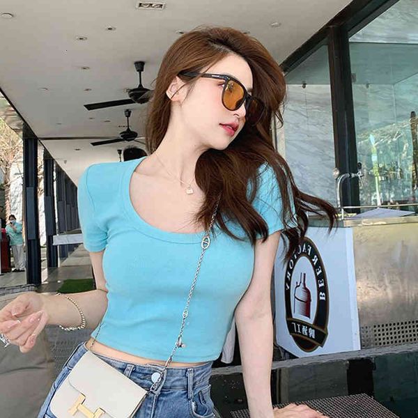 women's t-shirt jingtian south korea youth women's group color system is coming ~ basic short refreshing sweet solid t-shirt sleev, White
women's t-shirt jingtian south korea youth women's group color system is coming ~ basic short refreshing sweet solid t-shirt sleev, White