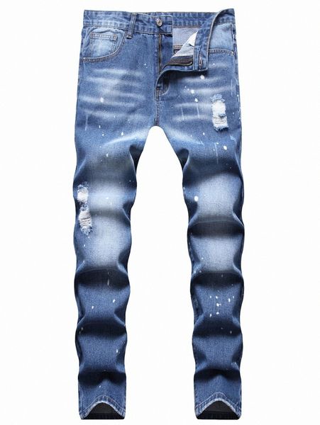 romwe guys washed ripped jeans p5nv#, Blue
romwe guys washed ripped jeans p5nv#, Blue