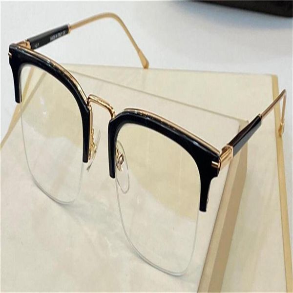 new glasses 5166 optical glasses square half frame prescription glasses retro steampunk design business elite style 47q, Black
new glasses 5166 optical glasses square half frame prescription glasses retro steampunk design business elite style 47q, Black