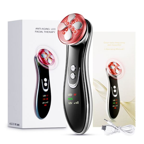 5 in 1 vibration massager rf ems led pn therapy beauty equipment anti-aging facial stretching facial skin care tool perfections
5 in 1 vibration massager rf ems led pn therapy beauty equipment anti-aging facial stretching facial skin care tool perfections