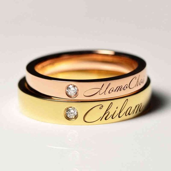 luxuryniche design light luxury card 18k rose gold ring summer senior couple ring ins non fading ring, Silver
luxuryniche design light luxury card 18k rose gold ring summer senior couple ring ins non fading ring, Silver